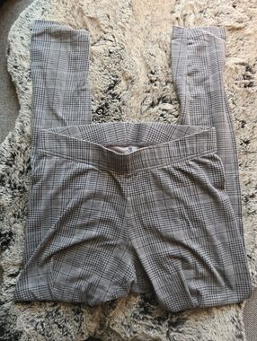 Houndstooth Patterned Pants
